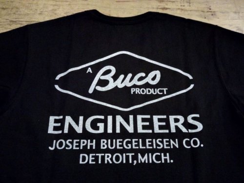 BUCO "ENGINEERS" Tシャツ