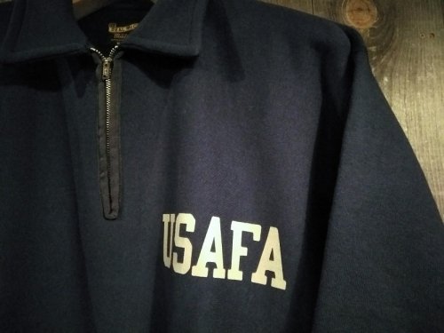 ハーフジップスウェット USAFA