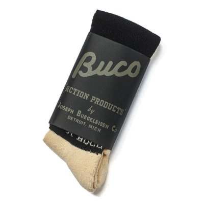 画像1: BUCO STRIPED ACTION SOCKS