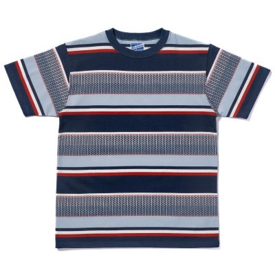 画像3: JACQUARD KNIT STRIPE TEE