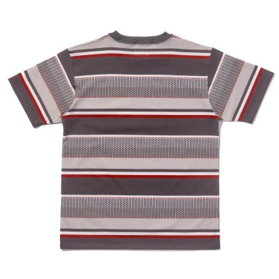 画像2: JACQUARD KNIT STRIPE TEE