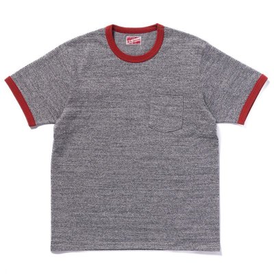 画像3: POCKET TEE / HEATHER GRAY, RINGER