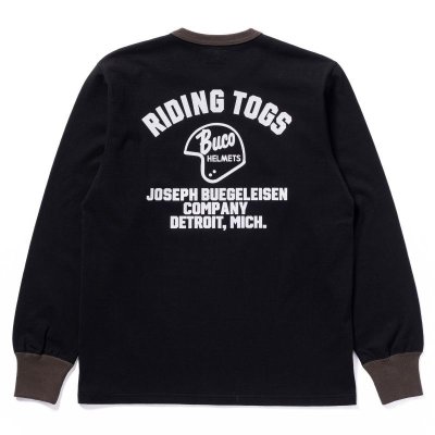 画像2: BUCO L/S TEE / RIDING TOGS