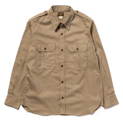 画像1: KHAKI SHIRT L/S (MODIFY)