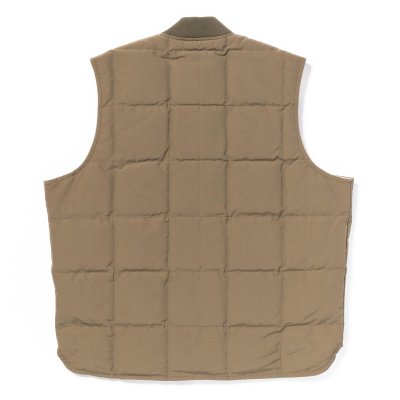 画像2: COTTON/NYLON DOWN VEST