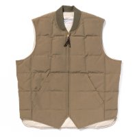 COTTON/NYLON DOWN VEST