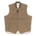 画像1: COTTON/NYLON DOWN VEST (1)