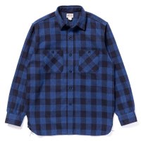 8HU TWISTED-YARN BUFFALO CHECK SHIRT