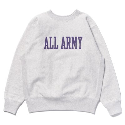 画像1: HEAVYWEIGHT CREWNECK / ALL ARMY