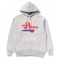 MILITARY PRINT HOODED SWEATSHIRT / USS ALBANY