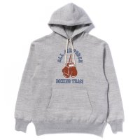 MILITARY PRINT HOODED SWEATSHIRT / AIR FORCE BOXING TEAM