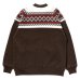 画像2: PRINTED SNOW PATTERN F/Z SWEATSHIRT (2)