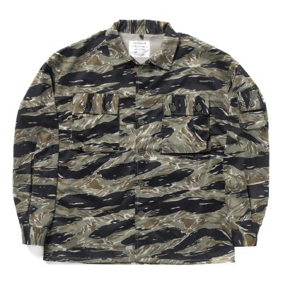 画像1: TIGER CAMOUFLAGE SHIRT / TADPOLE