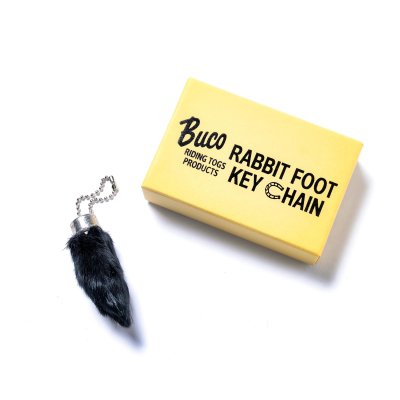 画像1: BUCO RABBIT FOOT KEY CHAIN