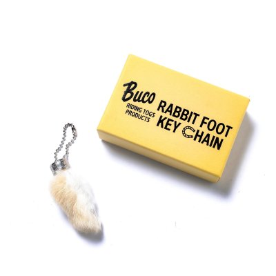 画像2: BUCO RABBIT FOOT KEY CHAIN