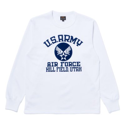 画像1: MILITARY L/S TEE / U.S. ARMY AIR FORCE, HILL FIELD