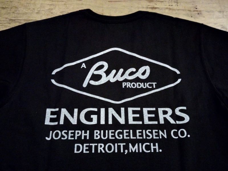 BUCO "ENGINEERS" Tシャツ