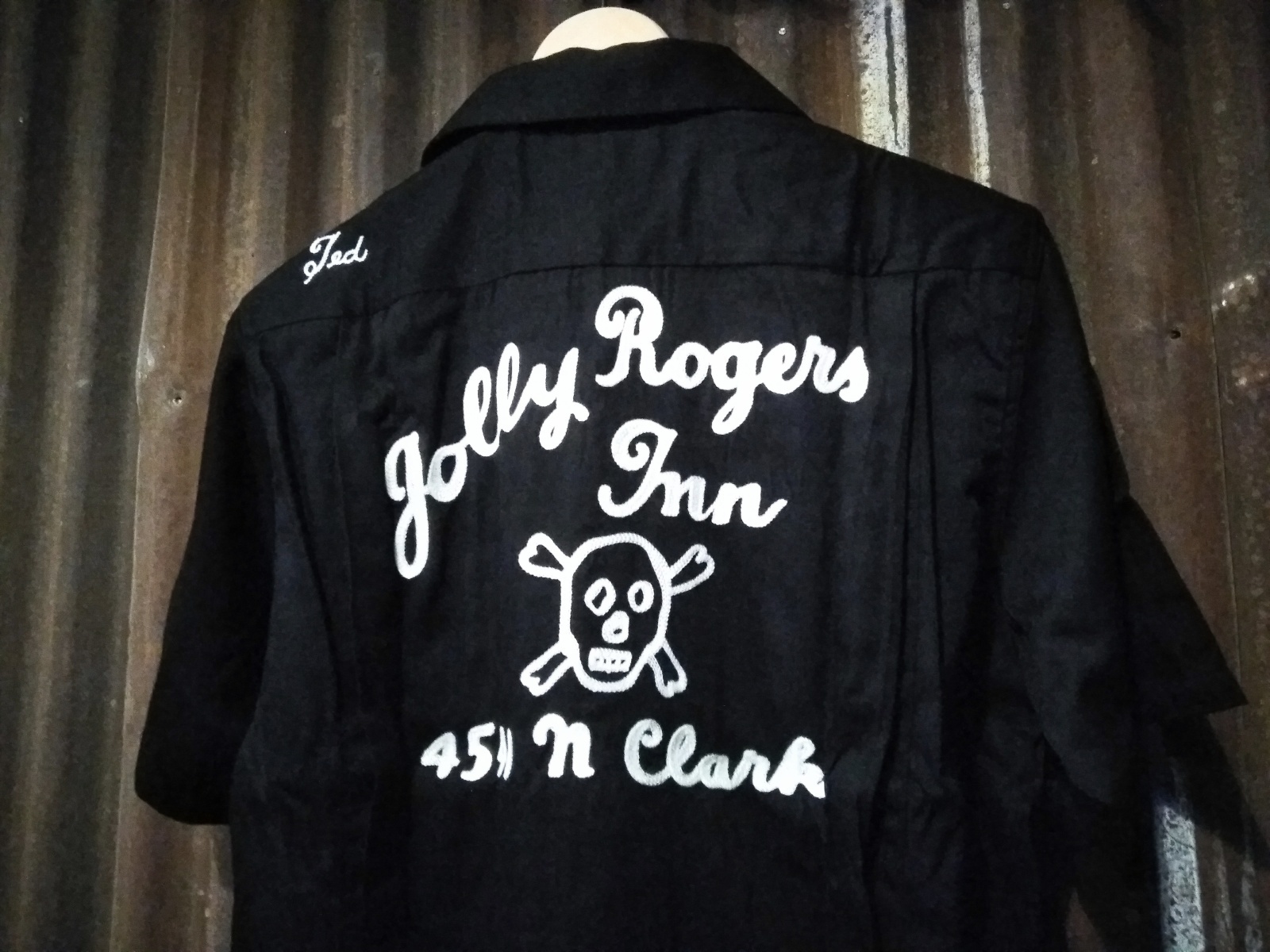 ボーリングシャツ "JOLLY ROGER"