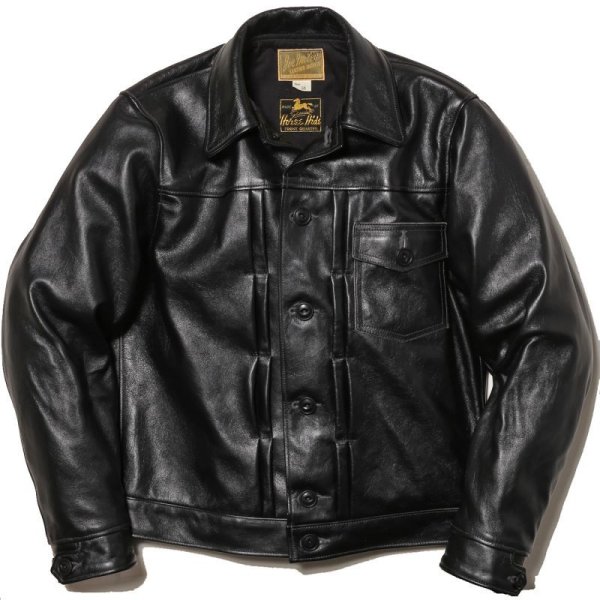 画像1: SINGLE-POCKET LEATHER SPORTS JACKET (1)