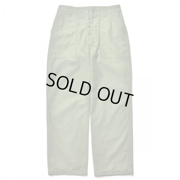 画像1: TROUSERS, MEN'S, COTTON SATEEN, OG-107 (1)