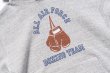 画像3: MILITARY PRINT HOODED SWEATSHIRT / AIR FORCE BOXING TEAM (3)