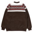 画像2: PRINTED SNOW PATTERN F/Z SWEATSHIRT (2)