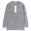 画像3: WAFFLE THERMAL HENLEY UNDERSHIRT L/S (3)