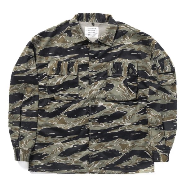 画像1: TIGER CAMOUFLAGE SHIRT / TADPOLE (1)