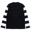 画像2: BUCO STRIPED SLEEVE TEE / FLYING WHEEL (2)