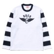 画像3: BUCO STRIPED SLEEVE TEE / FLYING WHEEL (3)