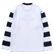画像4: BUCO STRIPED SLEEVE TEE / FLYING WHEEL (4)