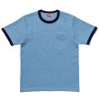 画像1: POCKET TEE / HEATHER COLOR, RINGER (1)