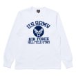 画像1: MILITARY L/S TEE / U.S. ARMY AIR FORCE, HILL FIELD (1)