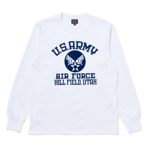 画像1: MILITARY L/S TEE / U.S. ARMY AIR FORCE, HILL FIELD (1)