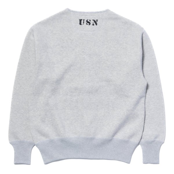 画像1: U.S.N. COTTON CARDIGAN / STENCIL (1)