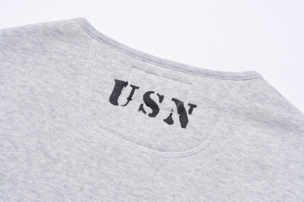 画像4: U.S.N. COTTON CARDIGAN / STENCIL (4)