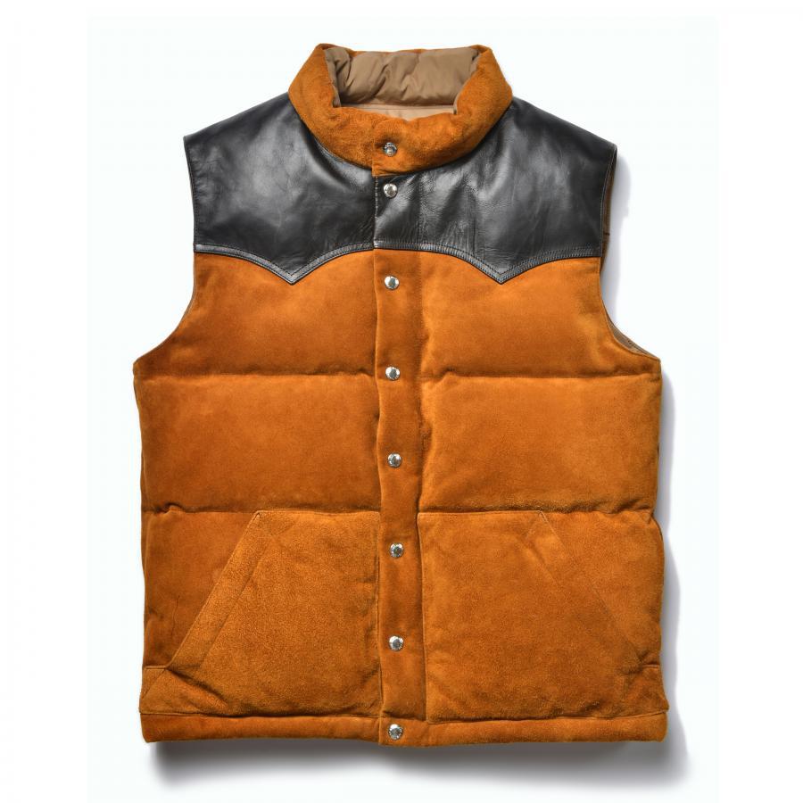 ROUGHOUT DOWN VEST - ザ・リアルマッコイズ