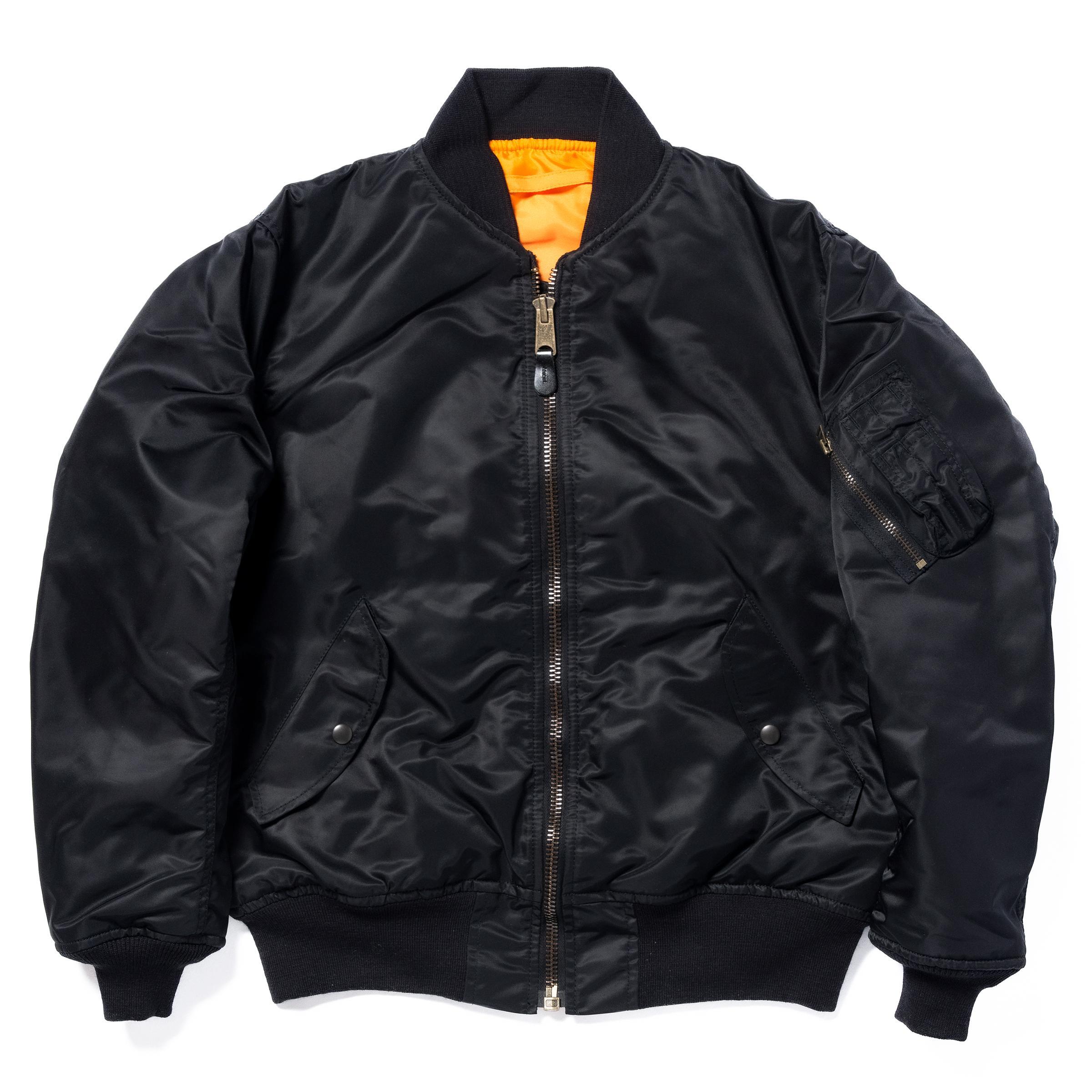 旧THE REAL McCOY'S リアルマッコイズ　MA-1 サイズＸＬ TYPE MA-1 REAL McCOY MFG. CO. / BLACK - ザ・リアルマッコイズ
